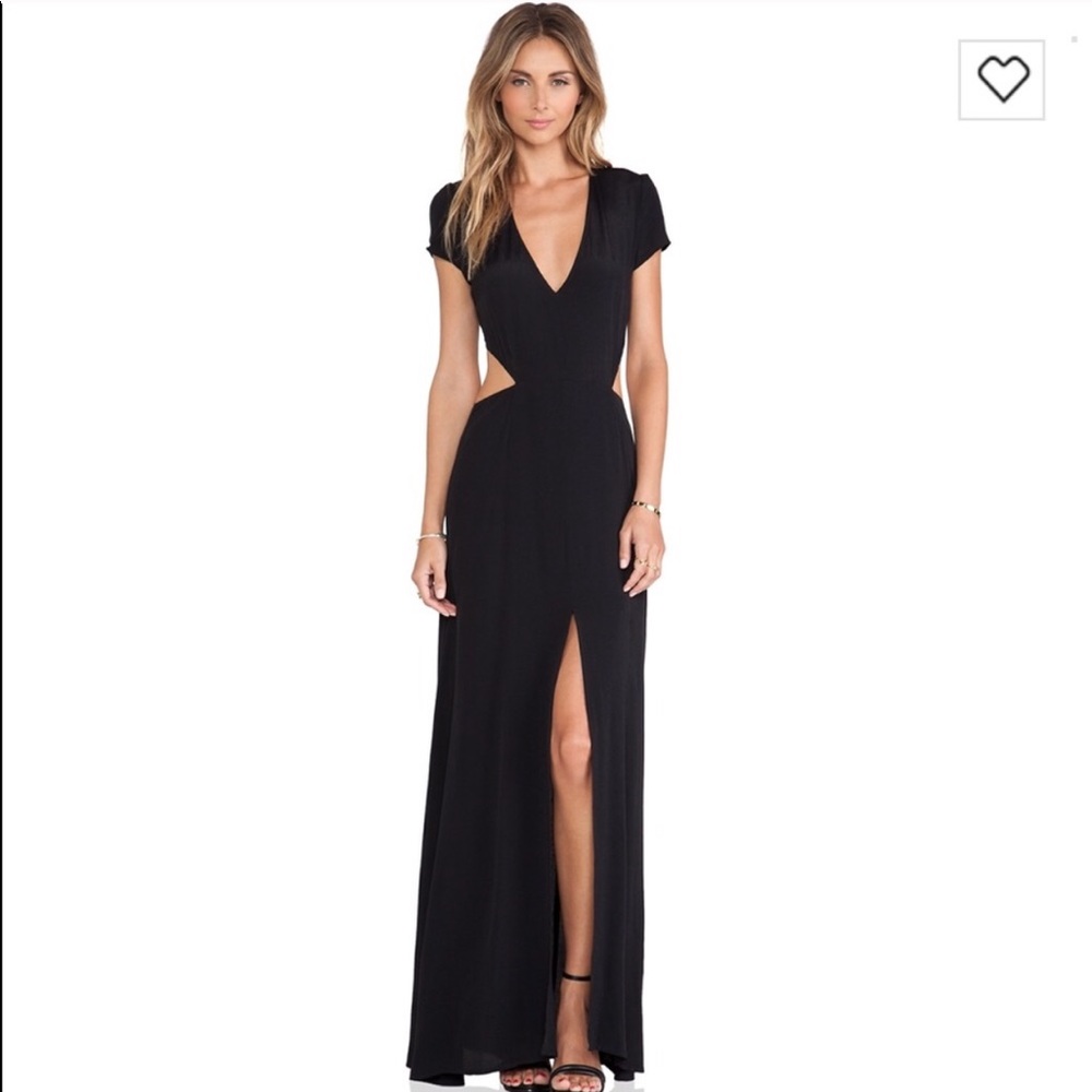Revolve — Lovers & Friends Black Gown